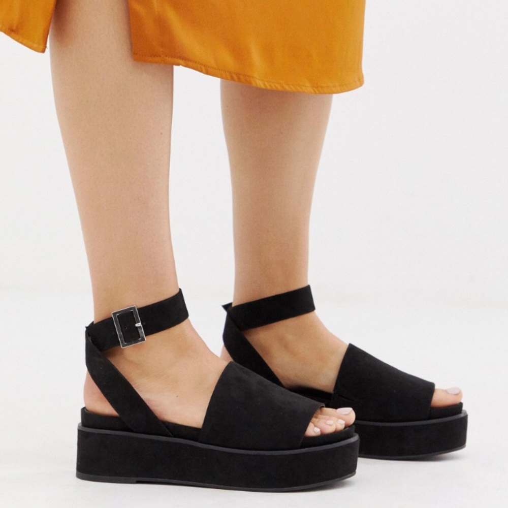 ASOS DESIGN Taylor flatform sandals